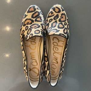 Sam Edelman Cheetah Print Flats